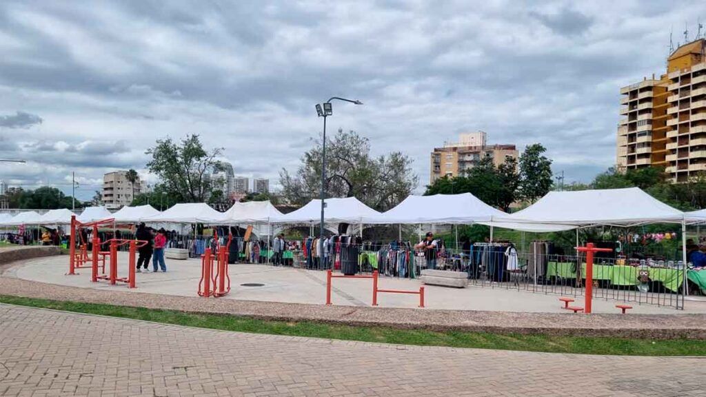 Feria del parque Las Heras