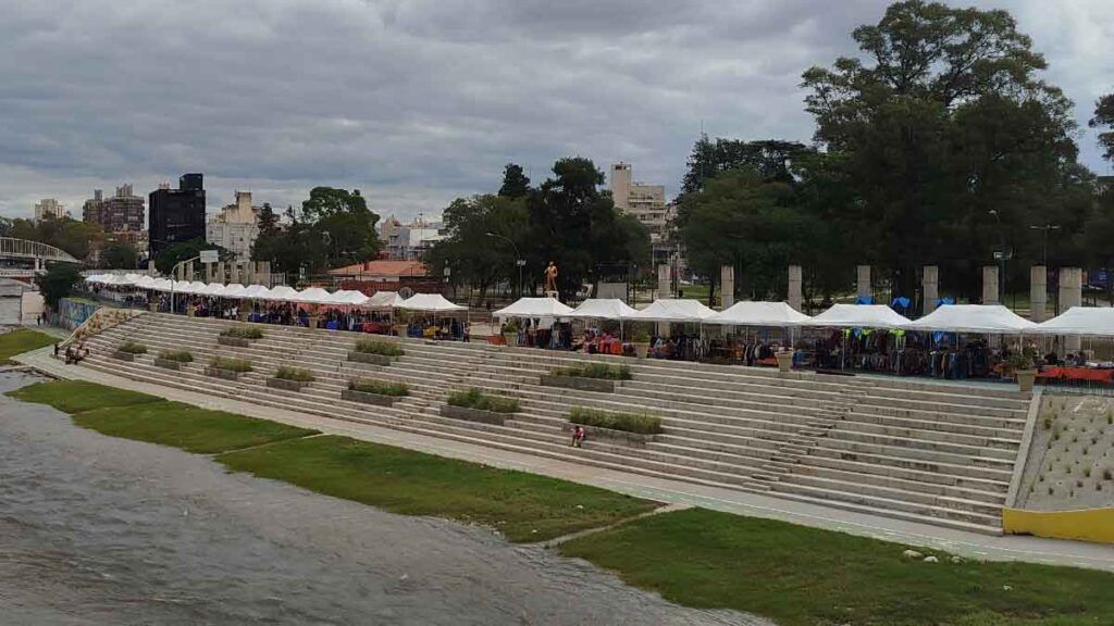 Feria del parque Las Heras