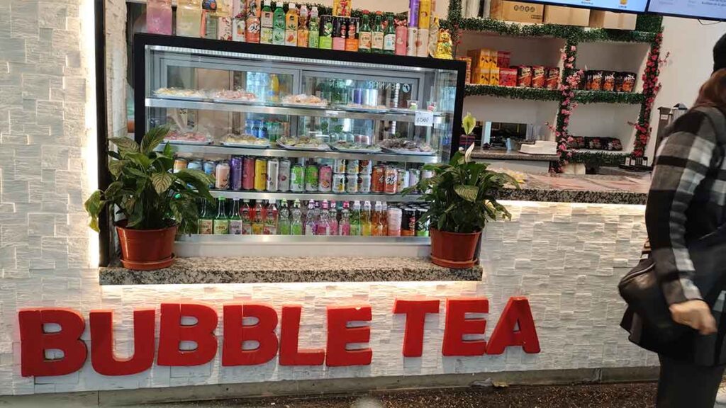 Bubble Tea, comida china