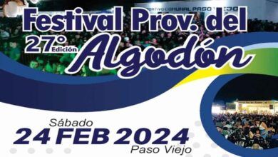 Festival Provincial del Algodón en Paso Viejo