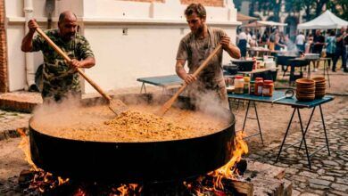 Festival de la Paella Gigante en Agua de Oro