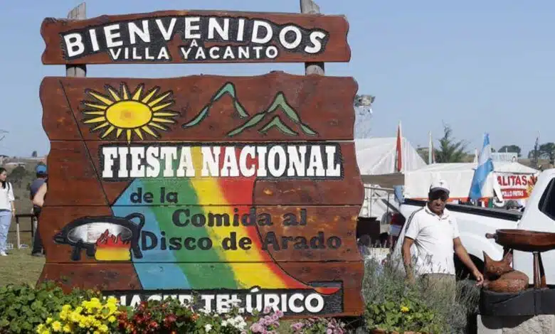 Fiesta Nacional de la Comida al Disco de Arado en Villa Yacanto