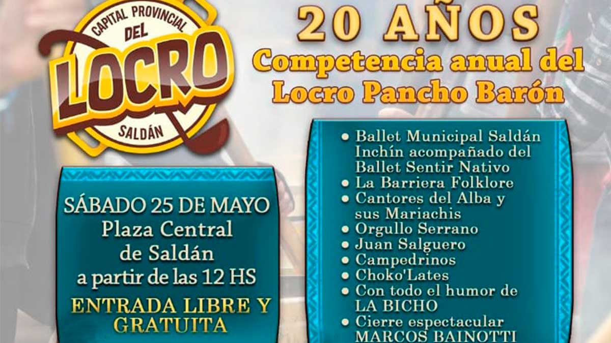 Competencia Anual del Locro Pancho Barón en Saldán