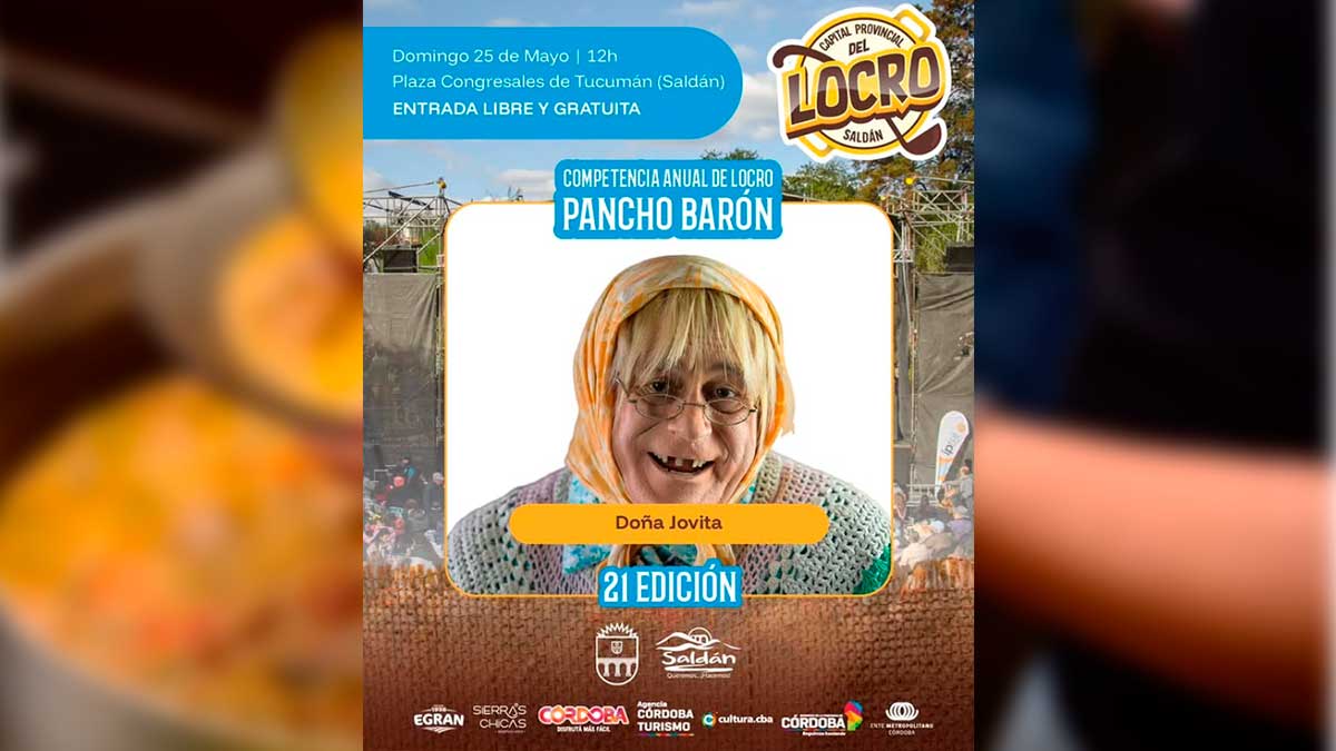 Competencia Anual del Locro Pancho Barón en Saldán