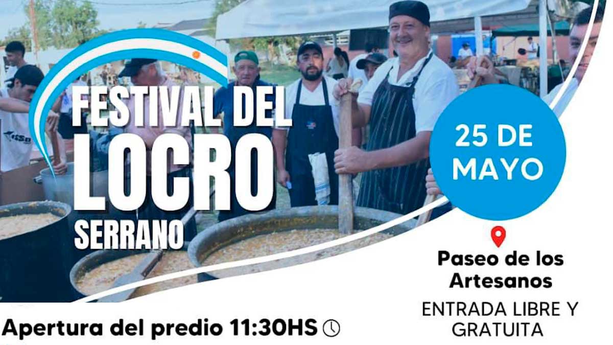 Festival del locro serrano en Embalse