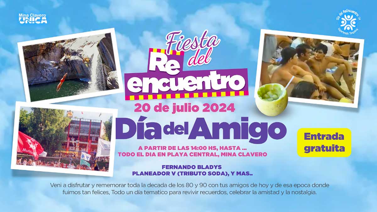 Fiesta del Reencuentro La Triquina en Mina Clavero 2024