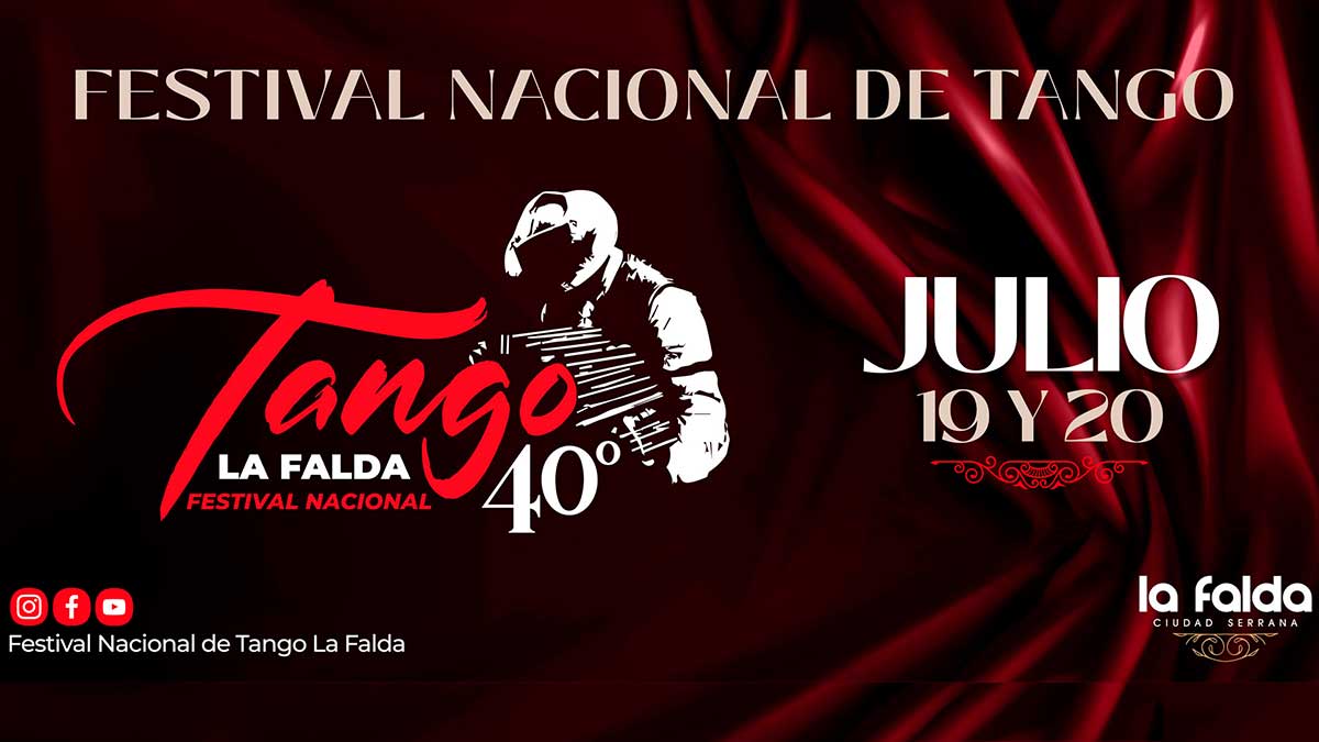 40 Festival Nacional del Tango en La Falda