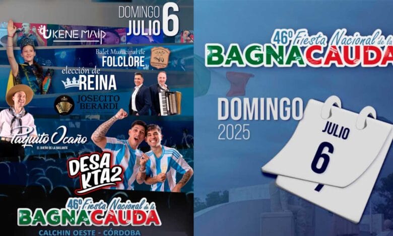 Fiesta Nacional de la Bagna Cauda en Calchín Oeste