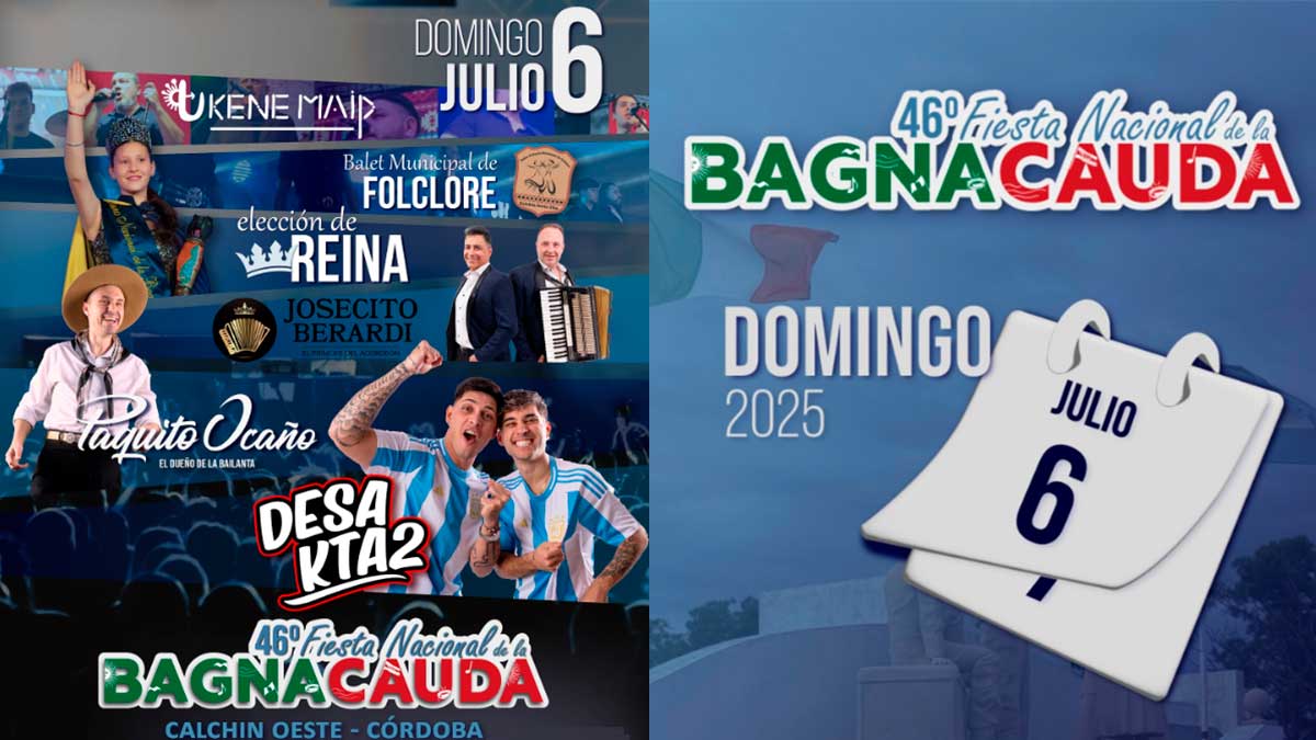 Fiesta Nacional de la Bagna Cauda en Calchín Oeste