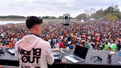 Fiesta de la primavera en Embalse