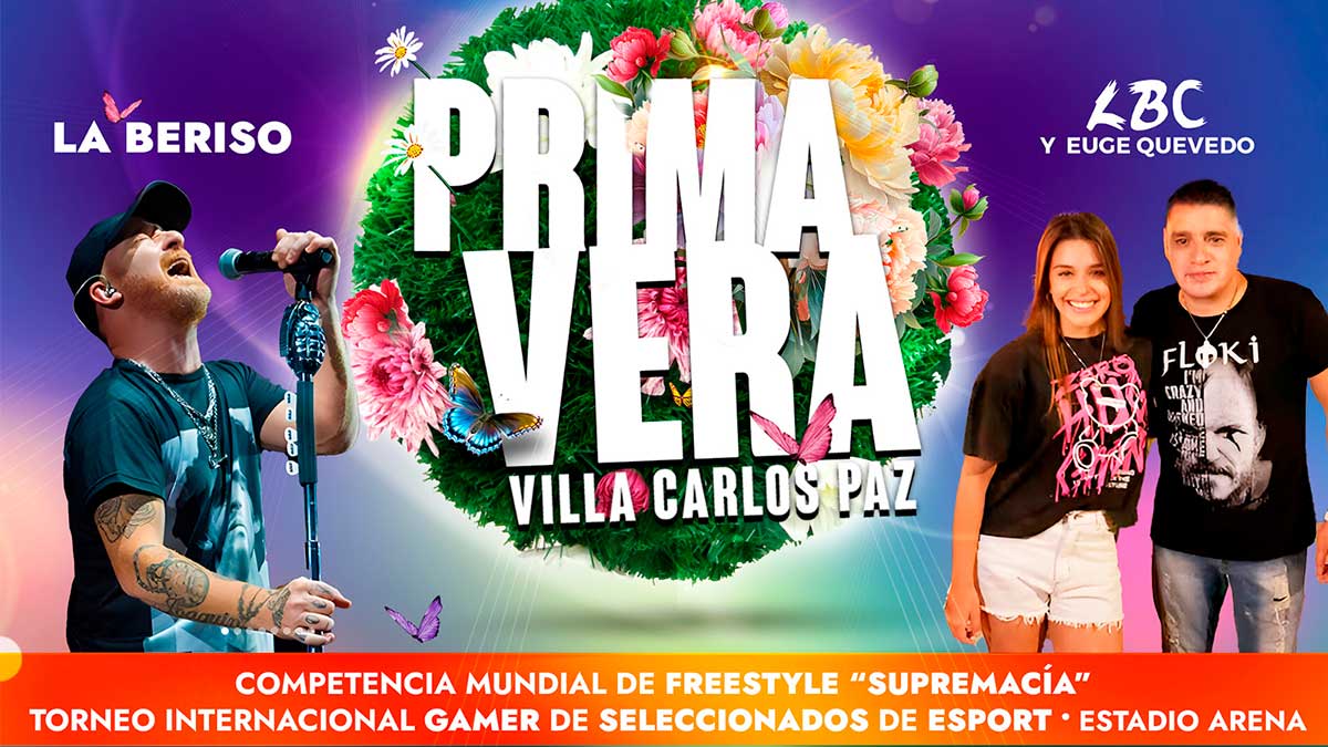 Fiesta de la Primavera 2024 en Villa Carlos Paz