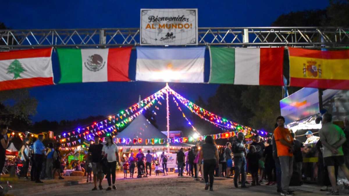 Sonidos y sabores del mundo en Santa Rosa de Calamuchita