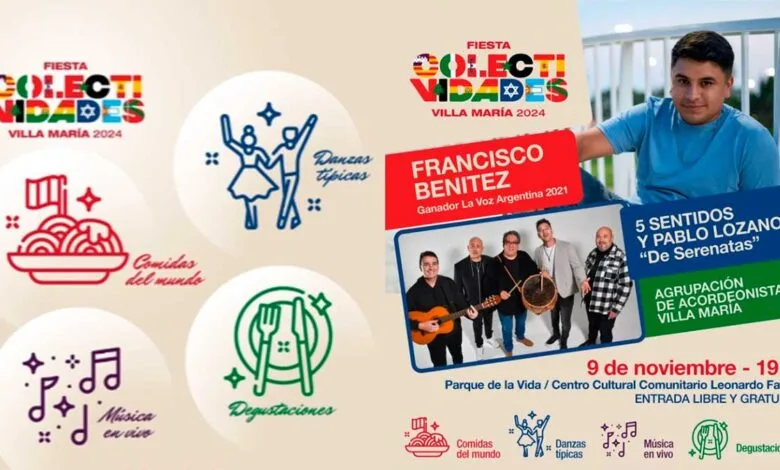 Fiesta de las Colectividades en Villa María 2024