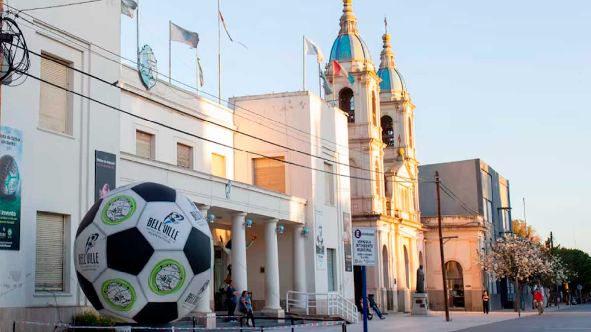 Fiesta Nacional de la Pelota de Fútbol en Bell Ville