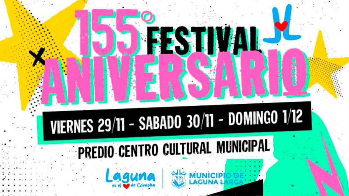 Festival aniversario de Laguna Larga