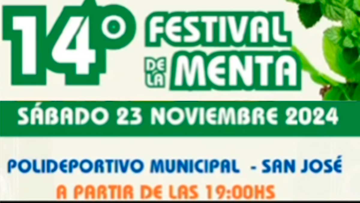 Festival de la Menta en San José