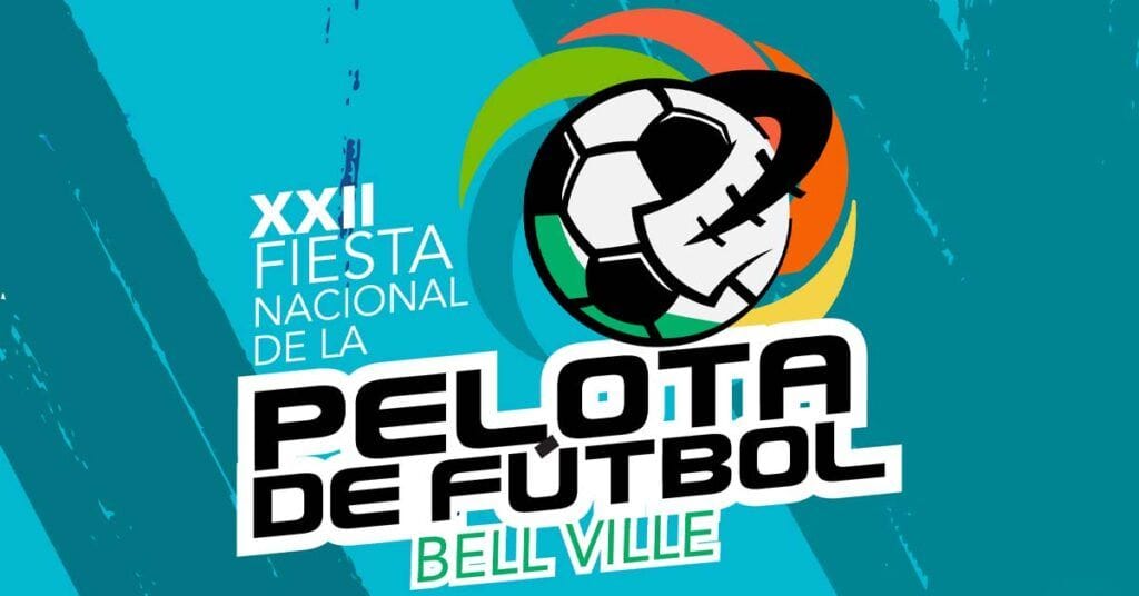 Fiesta Nacional de la pelota de fútbol en Bell Ville