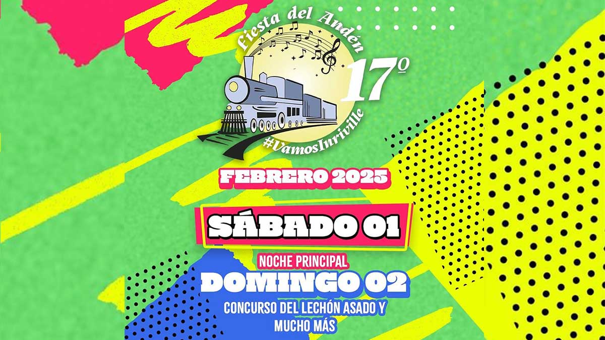 Fiesta del Andén 2025 en Inriville