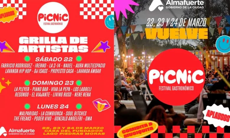 Festival Gastronómico Picnic en Almafuerte