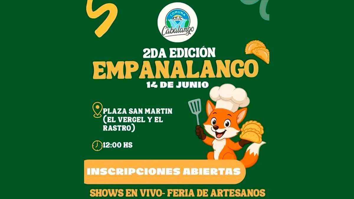 Empanalango, feria gastronómica en Cabalango