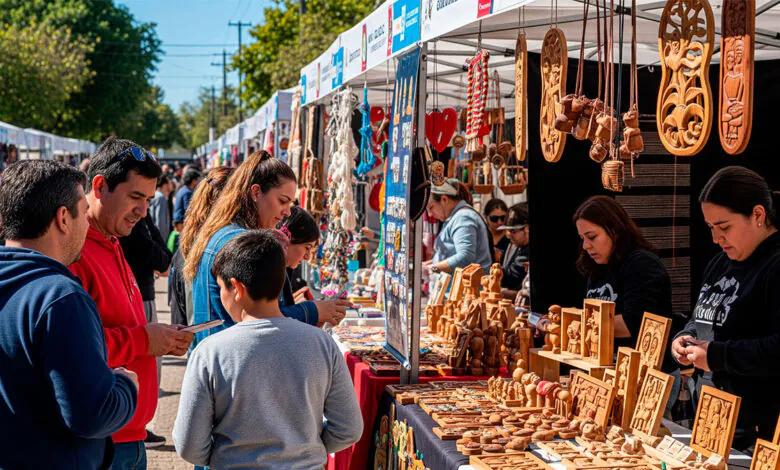 Feria de Artesanías en Deán Funes