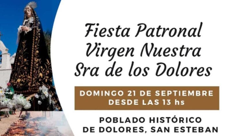 Fiestas Patronales San Esteban Virgen Sra de los Dolores