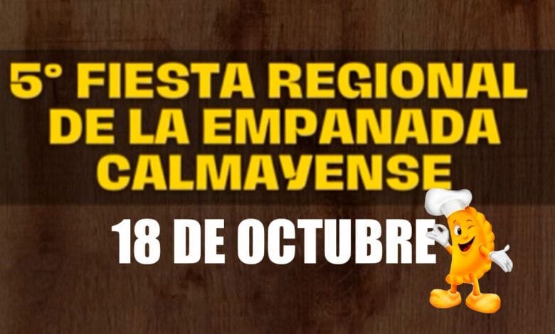 fiesta regional de la empanada en Calmayo