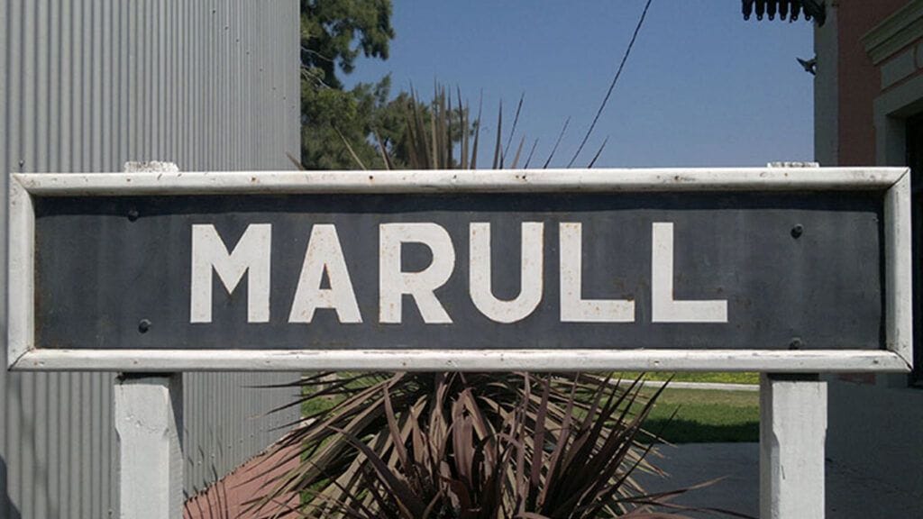 Predio del ferrocarril en Marull