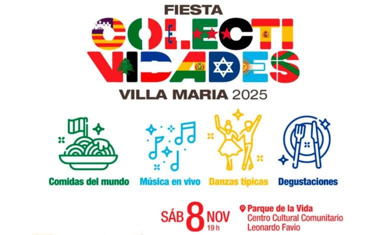 Fiesta de las Colectividades en Villa María