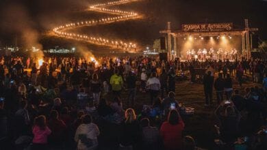 Bajada de Antorchas Villa General Belgrano