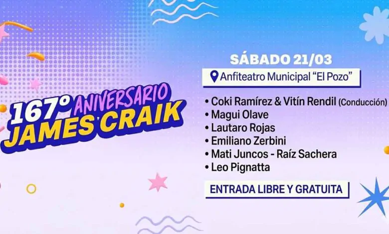 167 Aniversario de James Craik