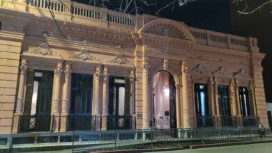 Fachada de la Biblioteca Córdoba
