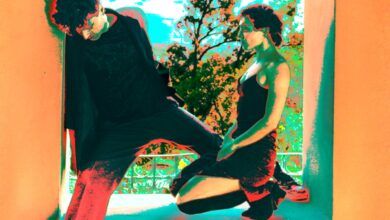 Bailarines en la calle, realizando una coreografía durante el Día Internacional de la Danza en Córdoba