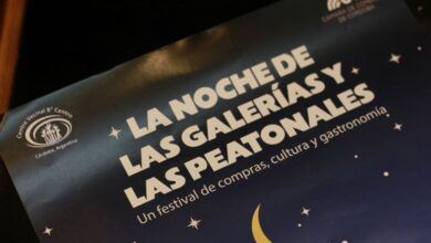 Imagen de la Noche de las Galerías y las Peatonales con artistas en vivo y exposición de autos antiguos