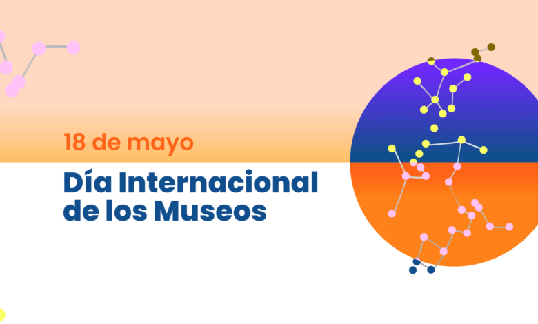 Imagen de una persona visitando un museo