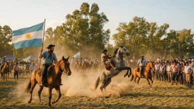 Fiesta de la tradición en El Arañado - Doma