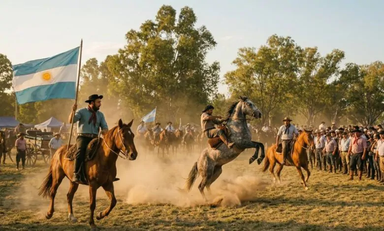 Fiesta de la tradición en El Arañado - Doma