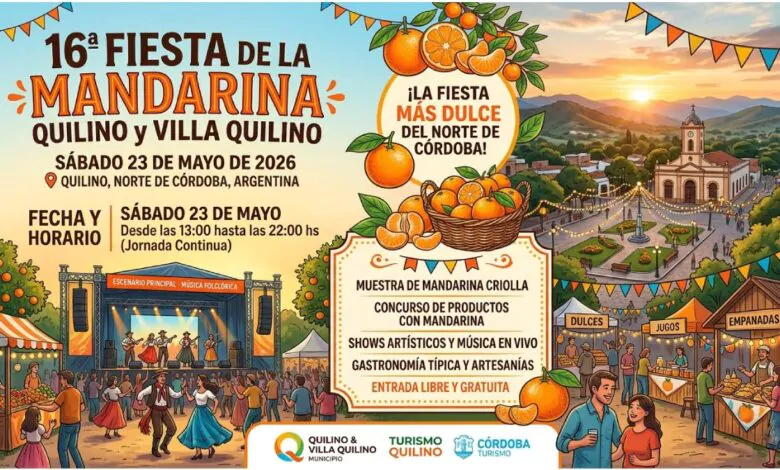 Fiesta de la Mandarina en Quilino y Villa Quilino