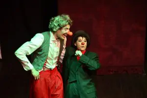 Imagen de un espectáculo de teatro para niños en Córdoba