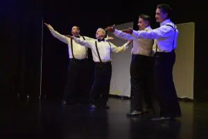 Imagen de la obra 'La fabulosa historia de los inolvidables Marrapodi' en el Teatro Real