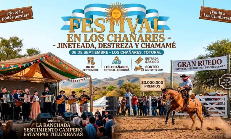 Festival en Los Chañares Totoral