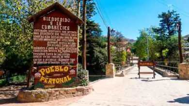 Acceso a La Cumbrecita