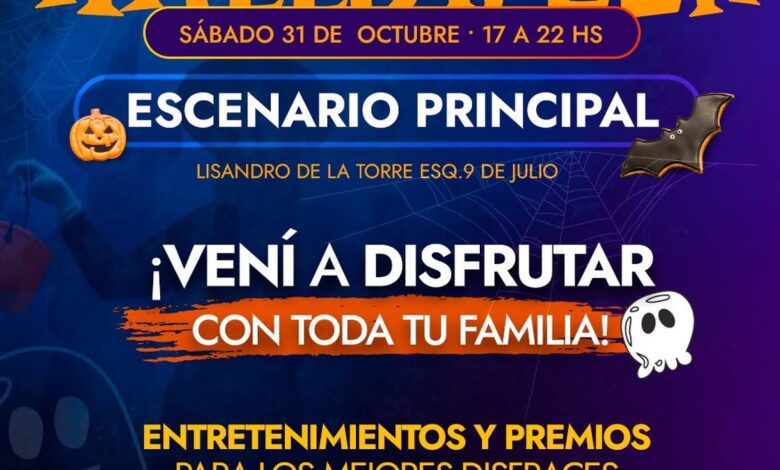 Halloween en Carlos Paz: evento gratuito para disfrutar